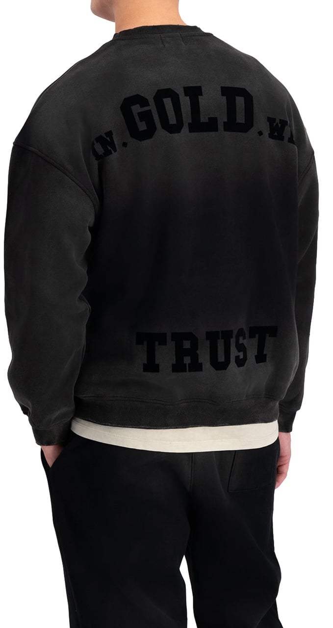 In Gold We Trust The Wash Black Zwart