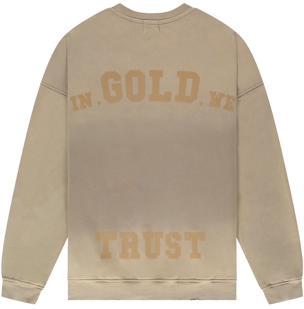 In Gold We Trust The Wash Beige Beige