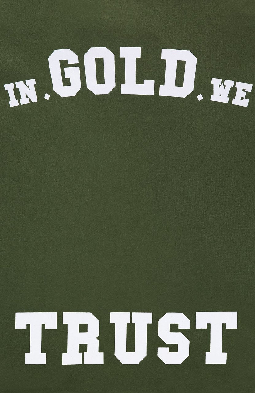 In Gold We Trust The Out Sweater Dark Green Groen