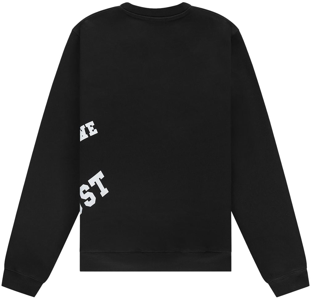 In Gold We Trust The Screw Sweater Black Zwart
