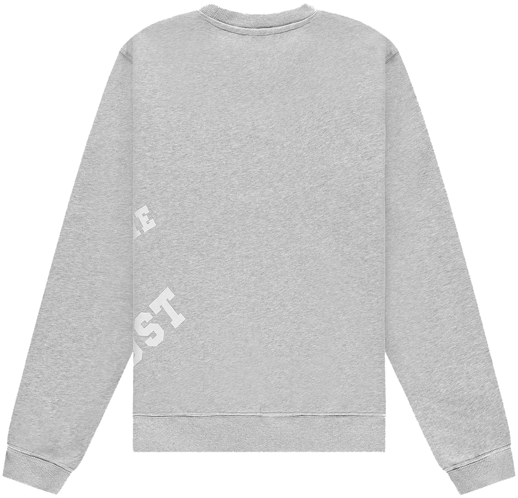 In Gold We Trust The Screw Sweater Grey Grijs