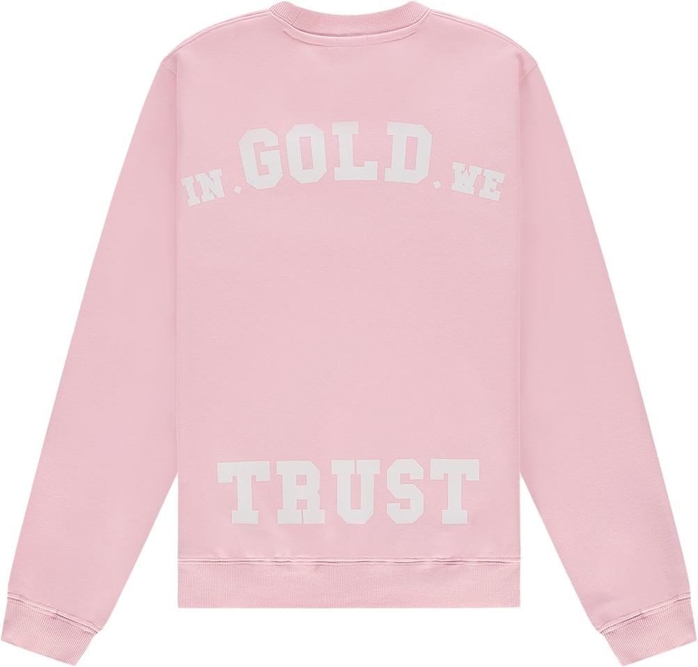 In Gold We Trust The Pink Sweater Roze
