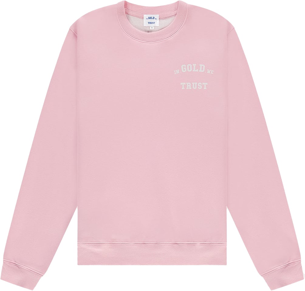 In Gold We Trust The Pink Sweater Roze