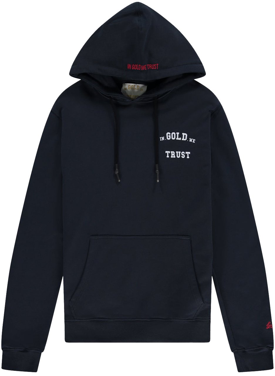 In Gold We Trust The Notorious Hoodie Blauw Blauw