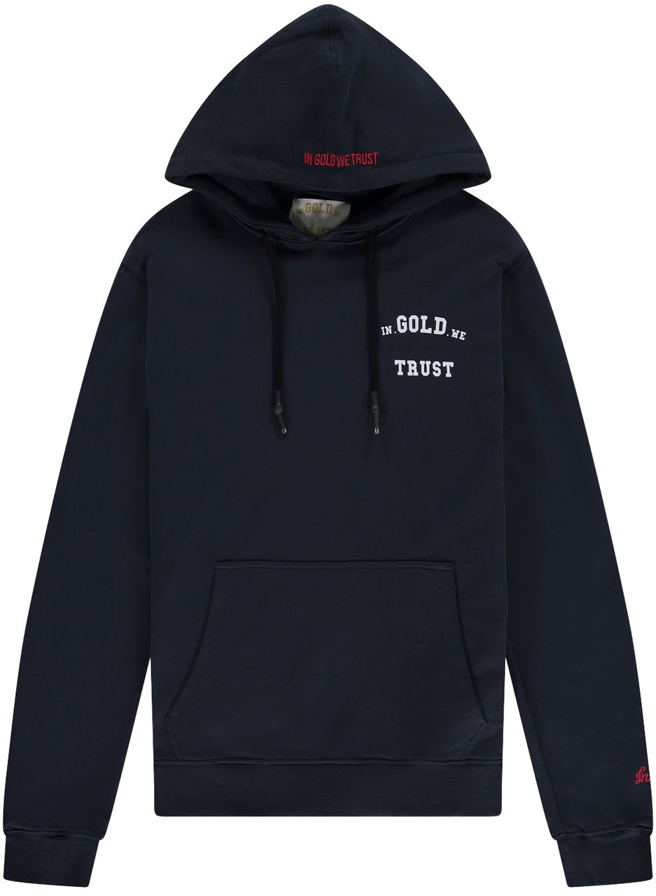 In Gold We Trust The Notorious Hoodie Blauw Blauw
