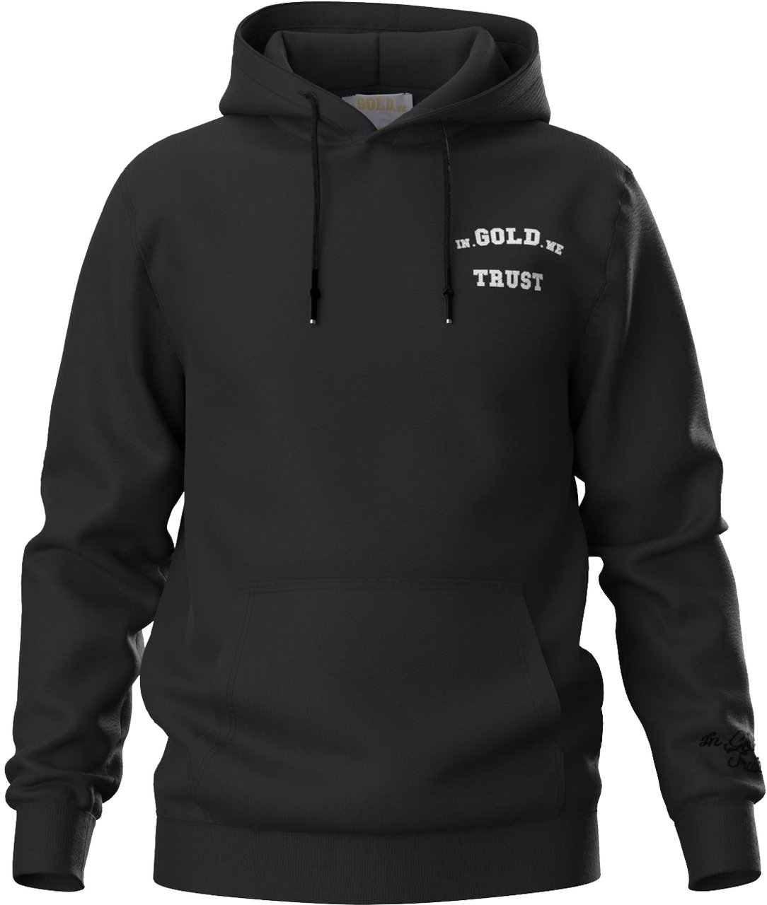 In Gold We Trust The Notorious Light Jet Black Zwart