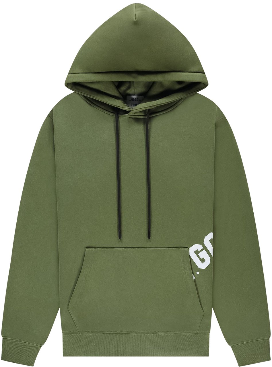 In Gold We Trust The Screw Hoodie Green Groen