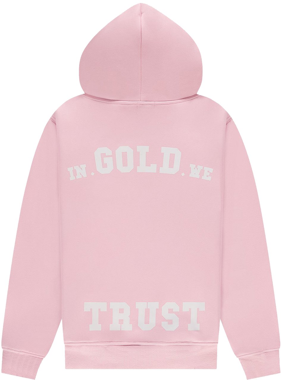 In Gold We Trust The Pink Hoodie Roze