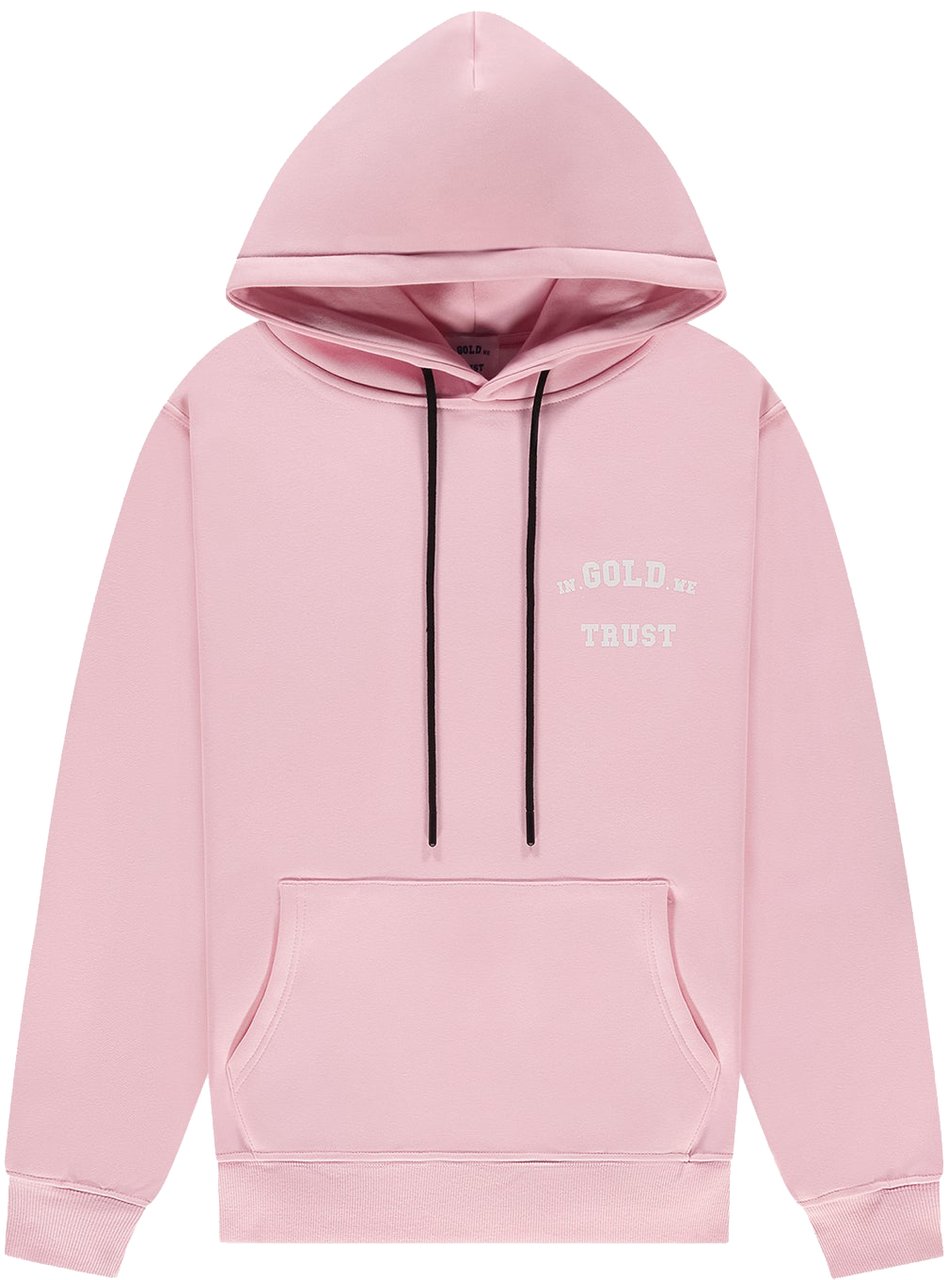 In Gold We Trust The Pink Hoodie Roze