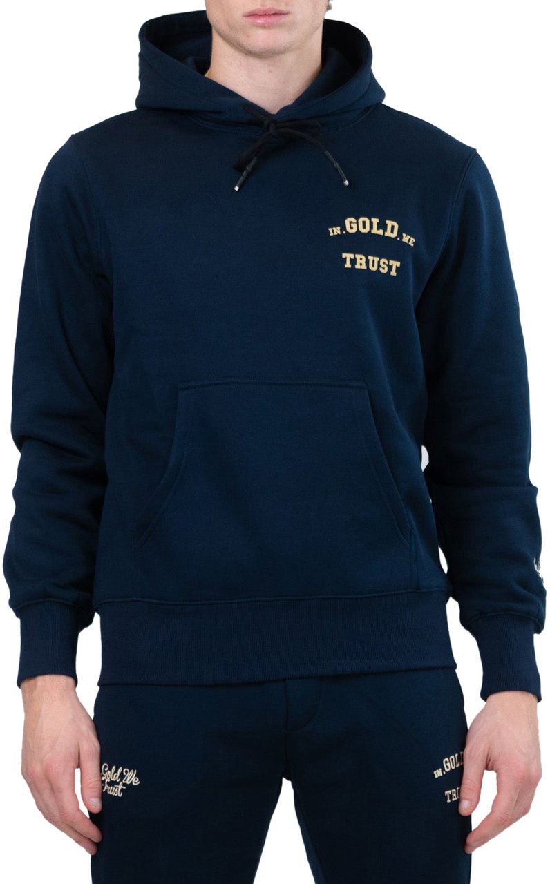 In Gold We Trust Notorious '25 Navy Blauw