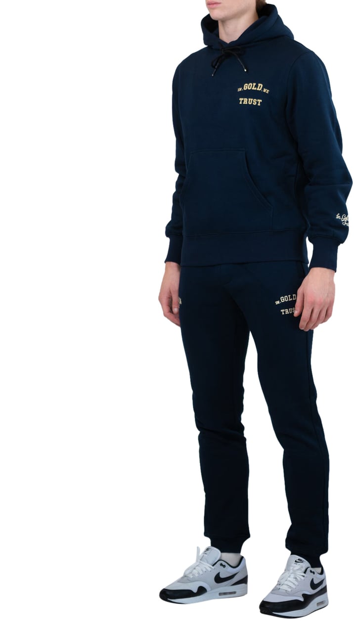 In Gold We Trust Notorious '25 Navy Blauw
