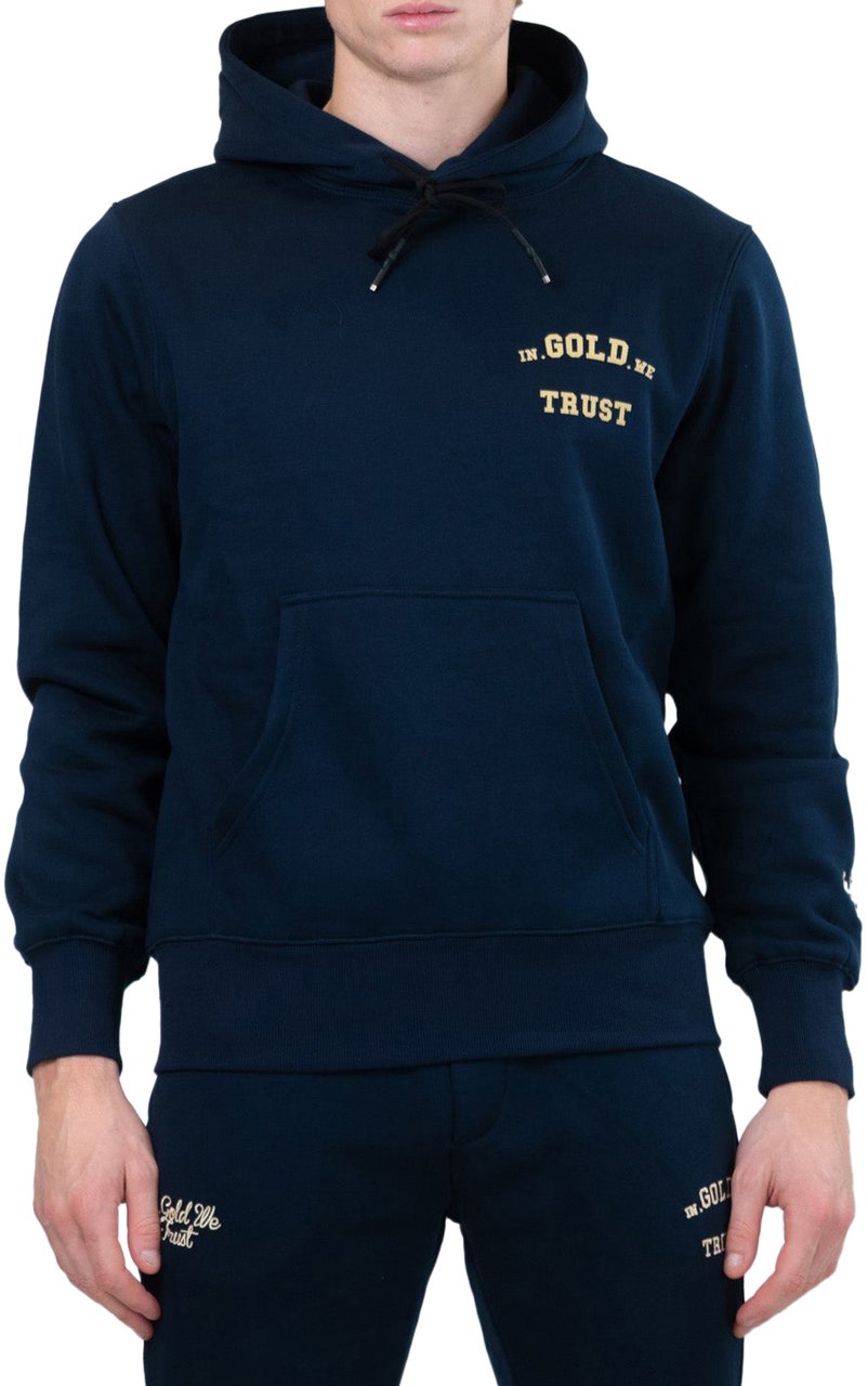 In Gold We Trust Notorious '25 Navy Blauw