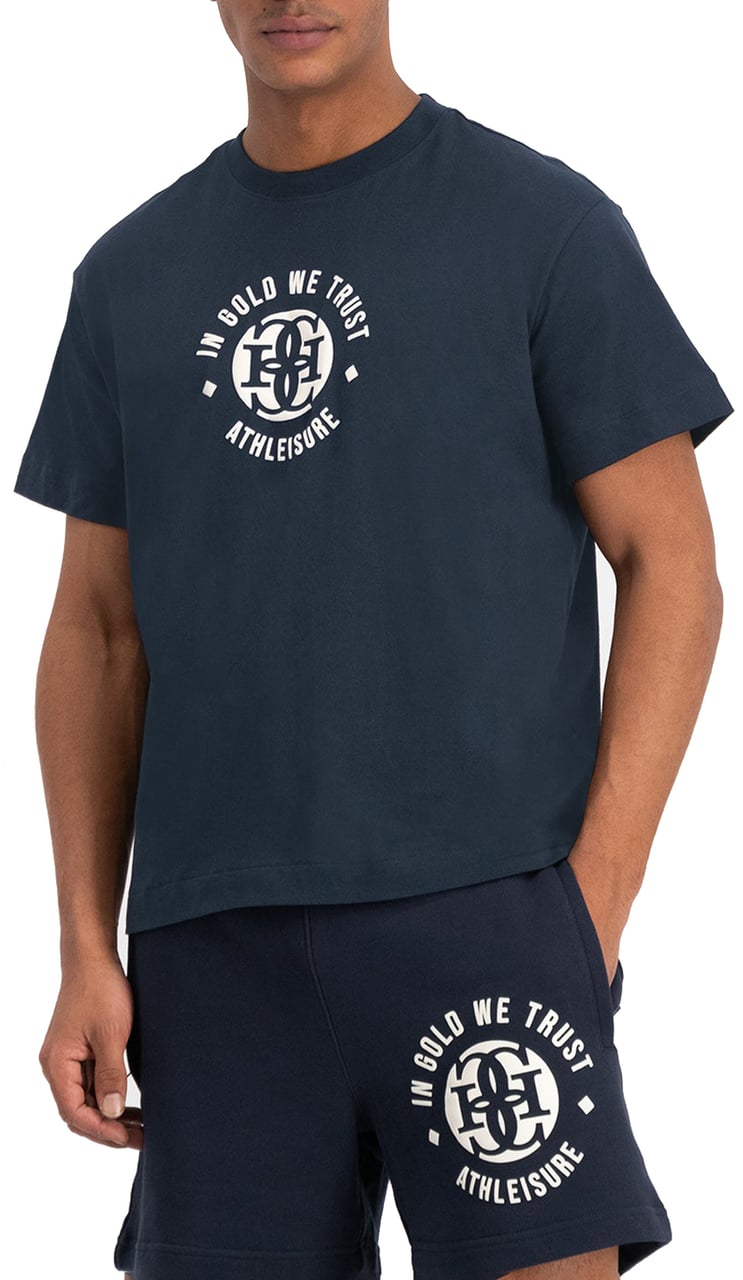 In Gold We Trust The Basket Cap Blauw