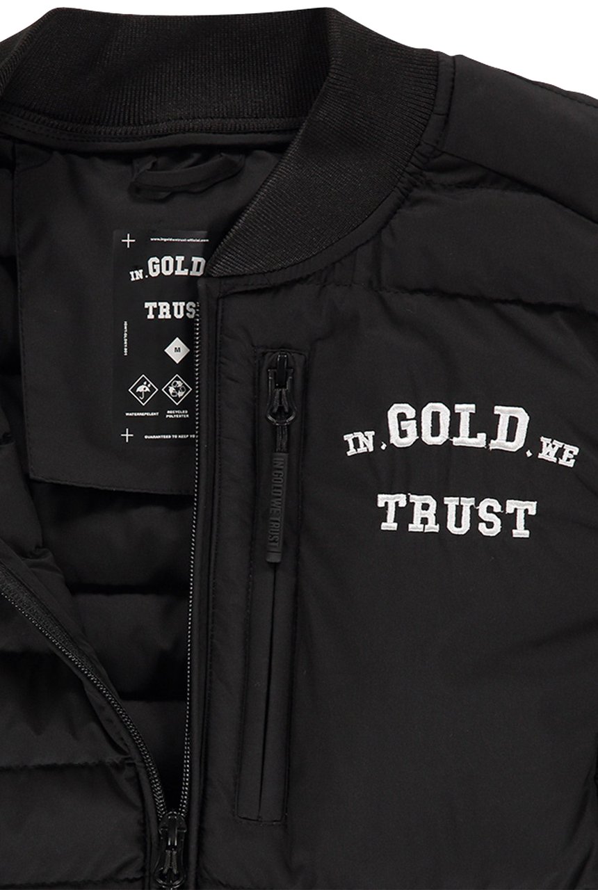 In Gold We Trust The Glory Jet Black Zwart