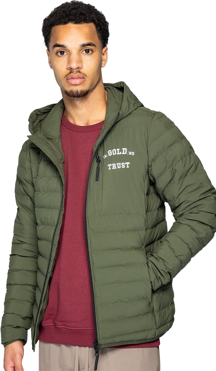 In Gold We Trust The K1 Hood Forest Night Groen