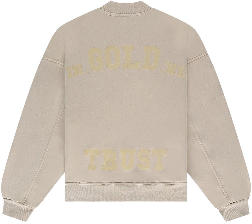 In Gold We Trust The Base Beige Wit