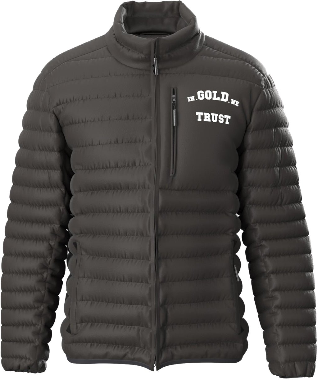In Gold We Trust Kids The K1 Jet Black Zwart