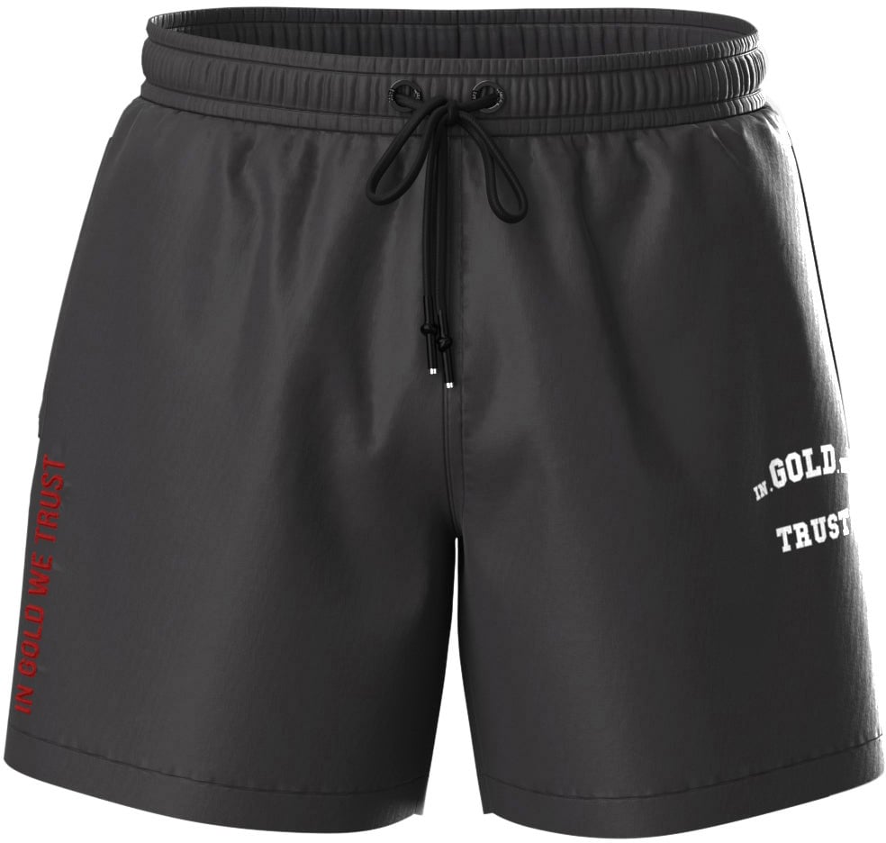 In Gold We Trust Kids The Marley Jet Black Zwart