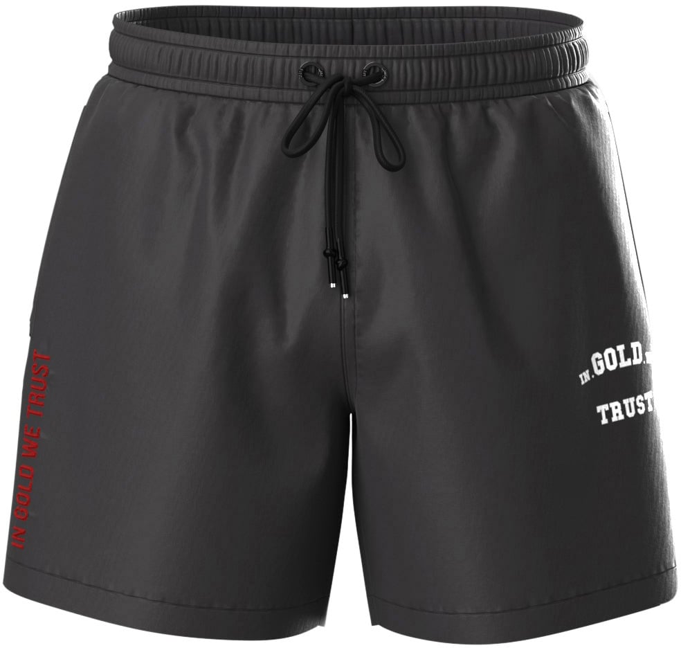 In Gold We Trust Kids The Marley Jet Black Zwart