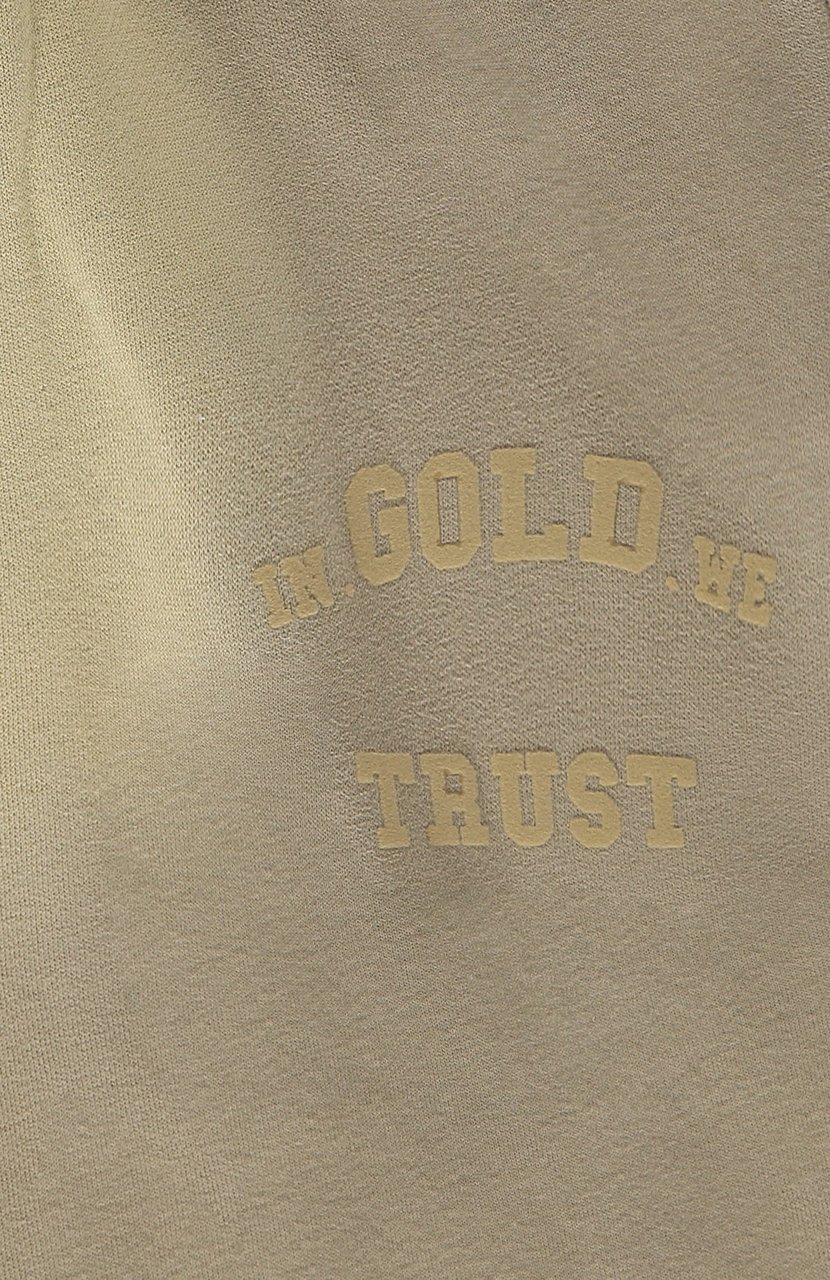 In Gold We Trust The Wash Pants Beige Beige