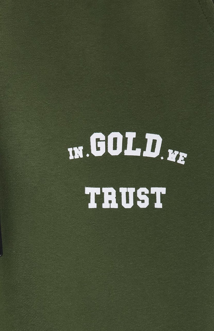 In Gold We Trust The Out Pants Dark Green Groen