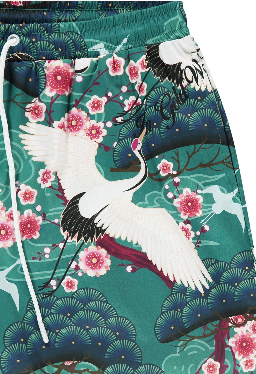 In Gold We Trust The Birds Swim Short Divers