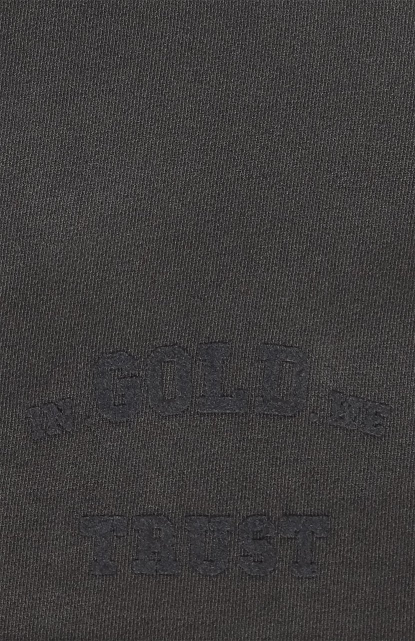 In Gold We Trust The Strict Short Black Grijs