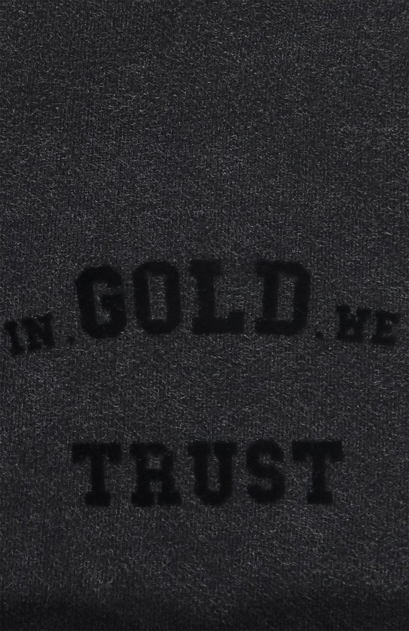 In Gold We Trust The Strict Short Grey Grijs