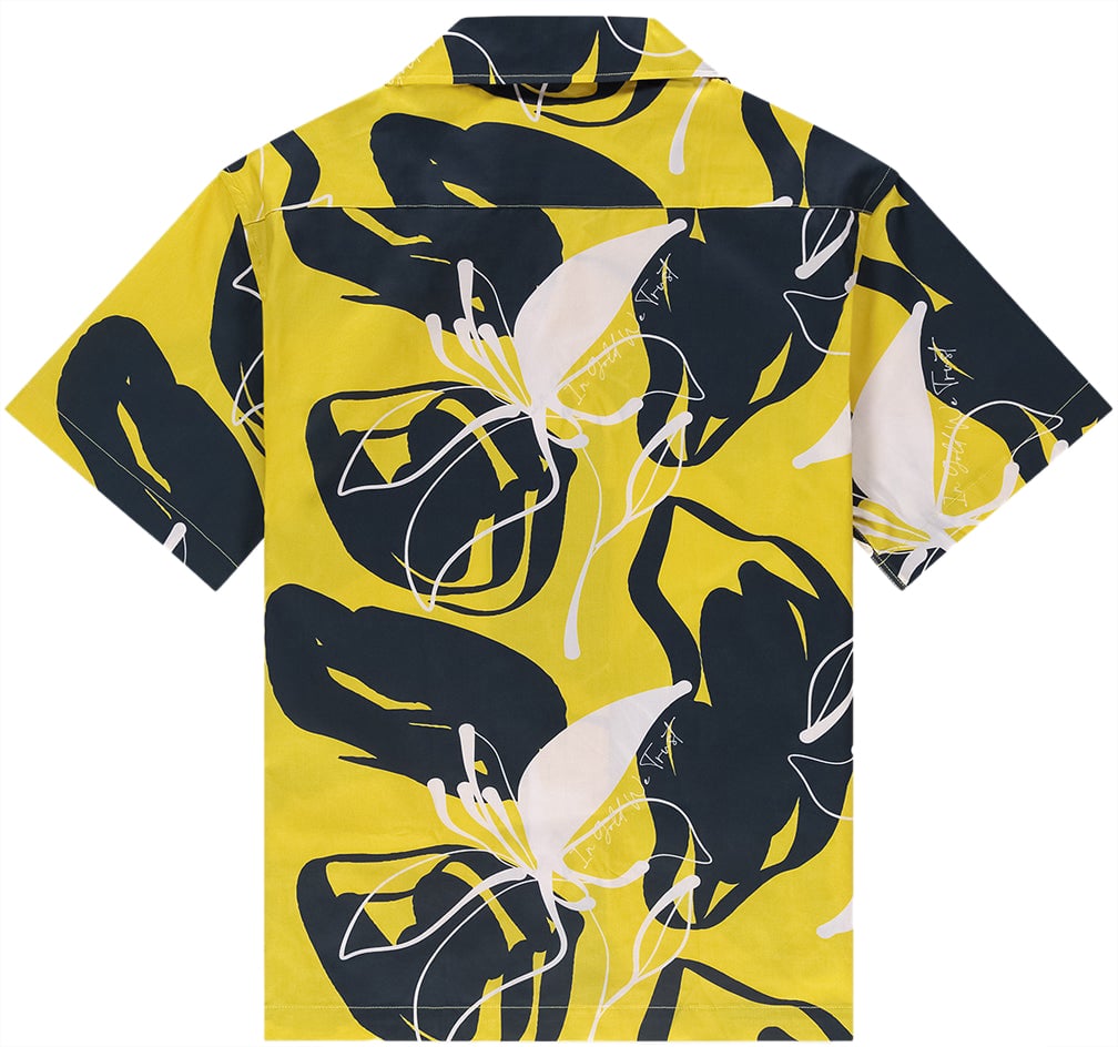 In Gold We Trust The Abstract Shirt Geel