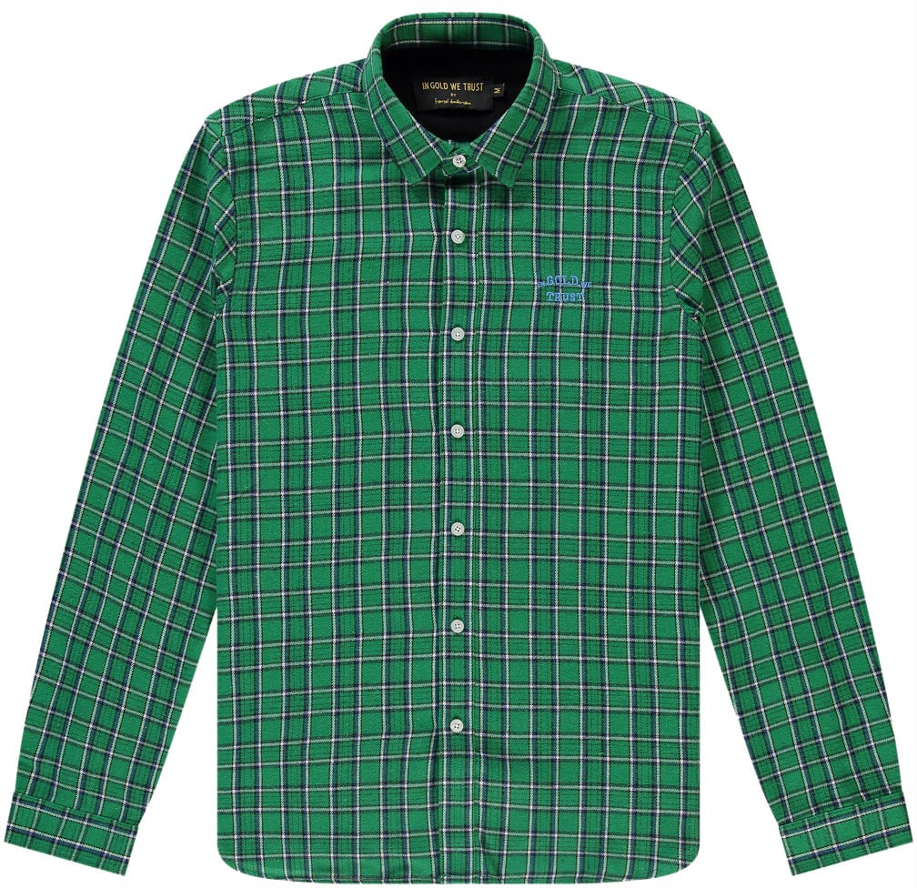 In Gold We Trust The Clash Dark Green Groen