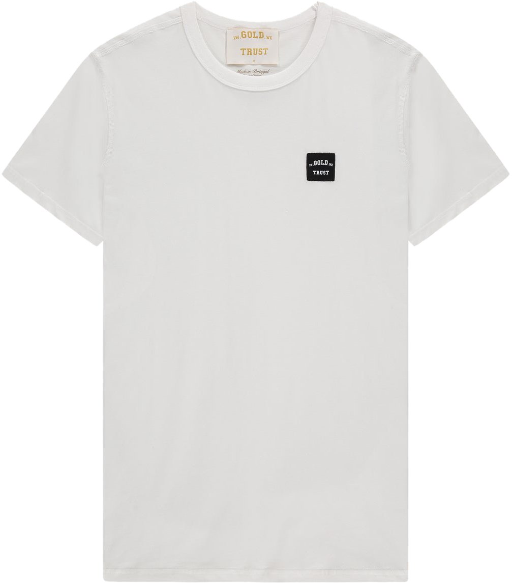 In Gold We Trust The Lock Shortsleeve White Wit