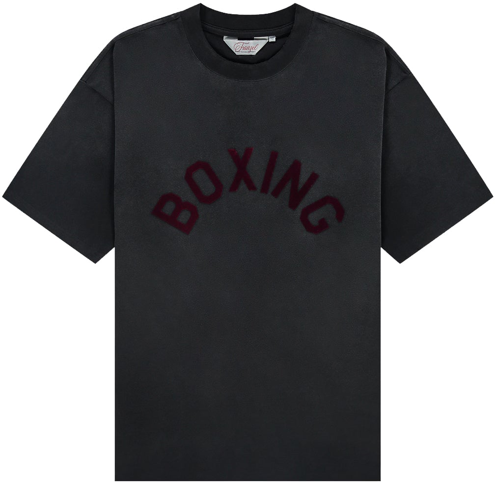 In Gold We Trust Boxing Tee Zwart