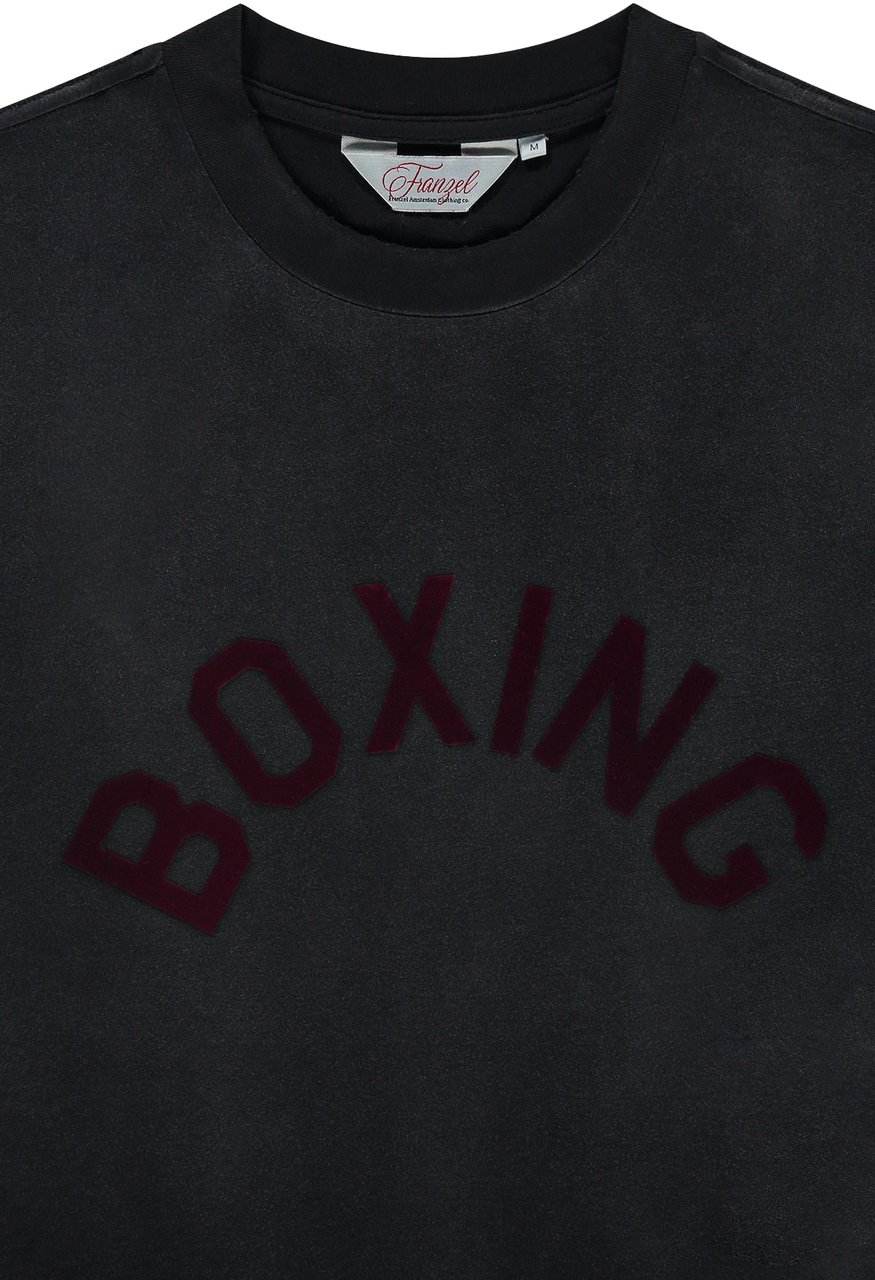 In Gold We Trust Boxing Tee Zwart