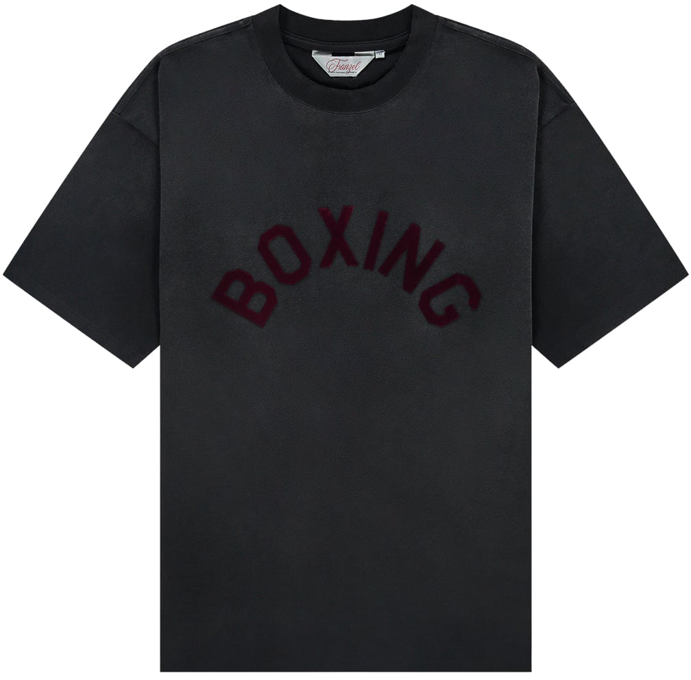 In Gold We Trust Boxing Tee Zwart