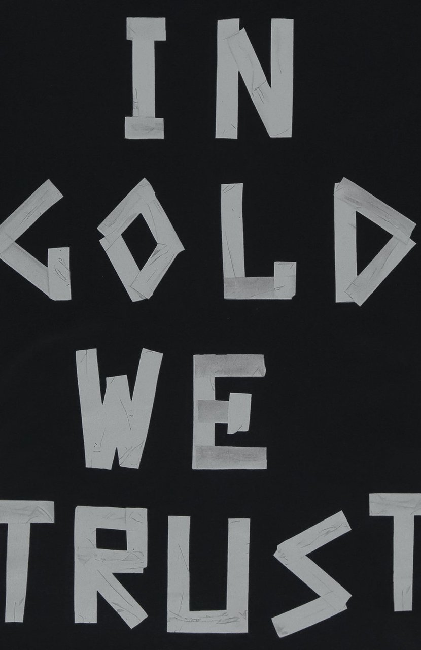 In Gold We Trust The Tape Black Zwart