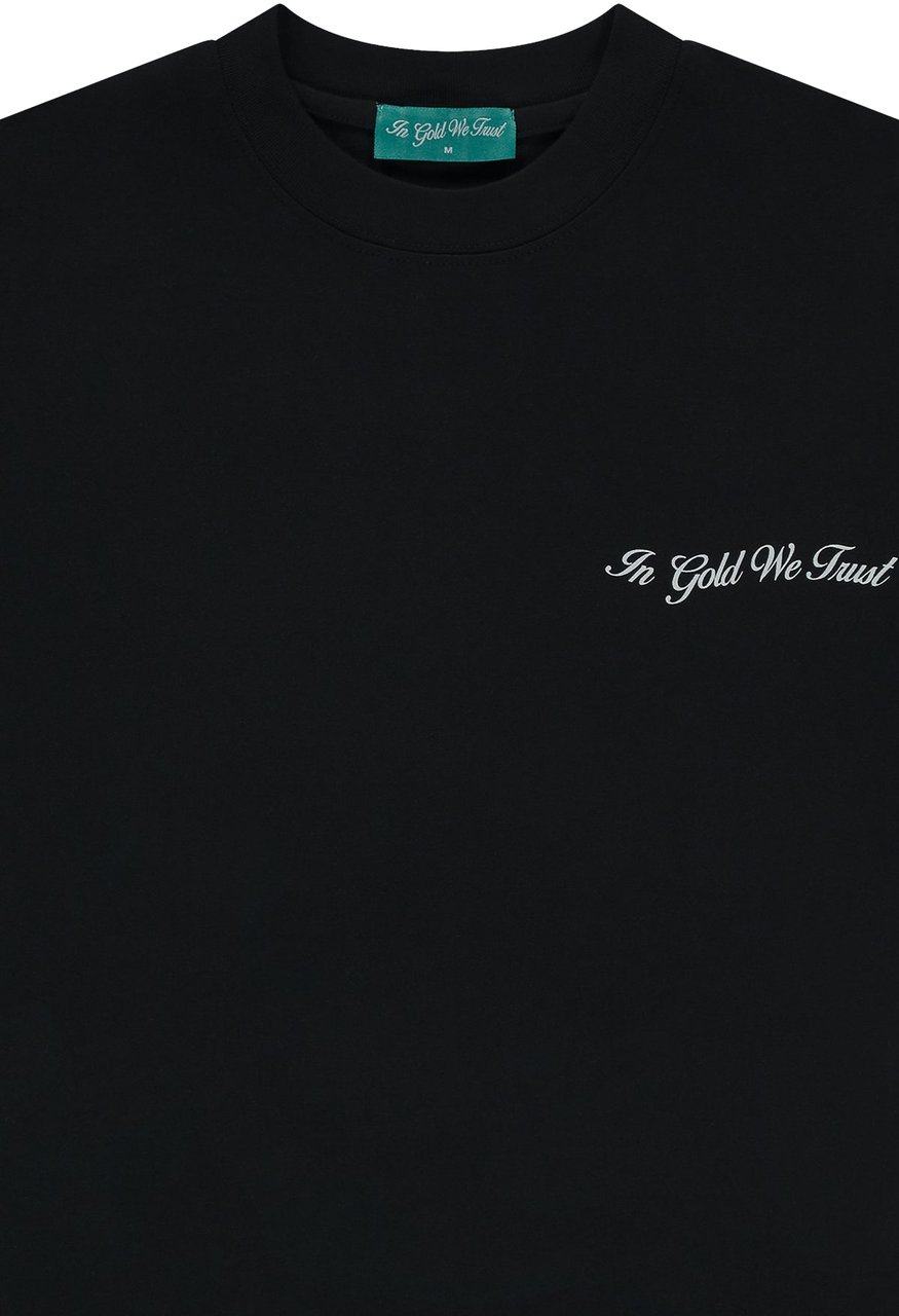 In Gold We Trust The Bird Black Zwart