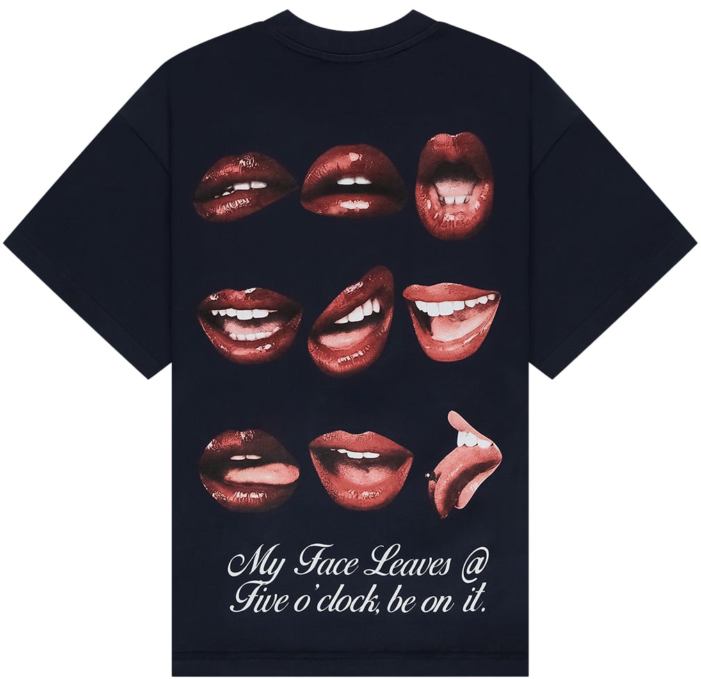 In Gold We Trust The Mouth Dark Blue Blauw