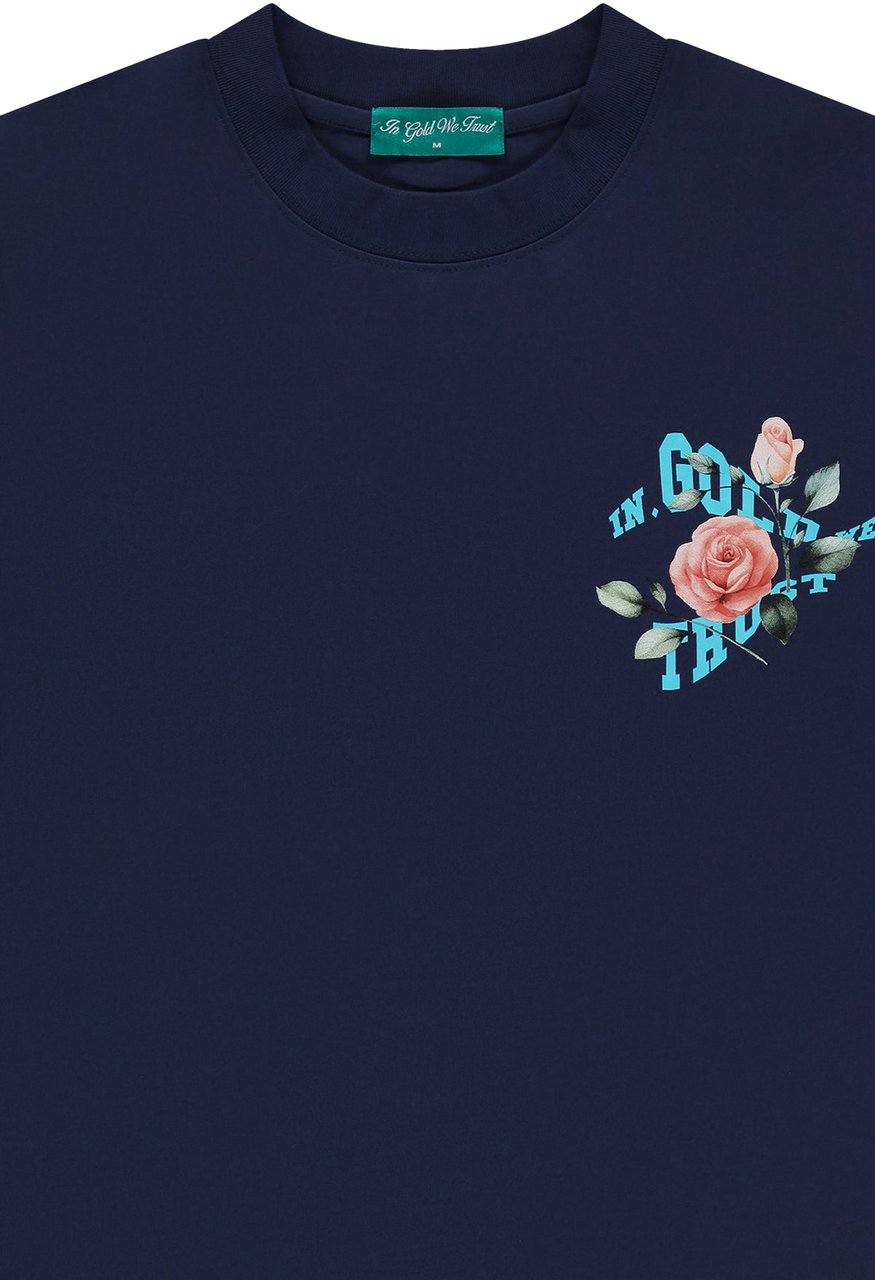 In Gold We Trust The Garden Dark Blue Blauw