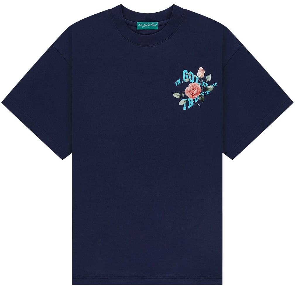 In Gold We Trust The Garden Dark Blue Blauw