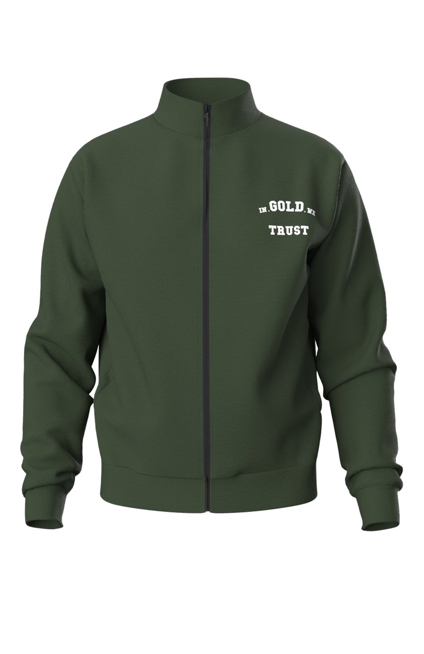 In Gold We Trust The Crocodile Forest Night Groen