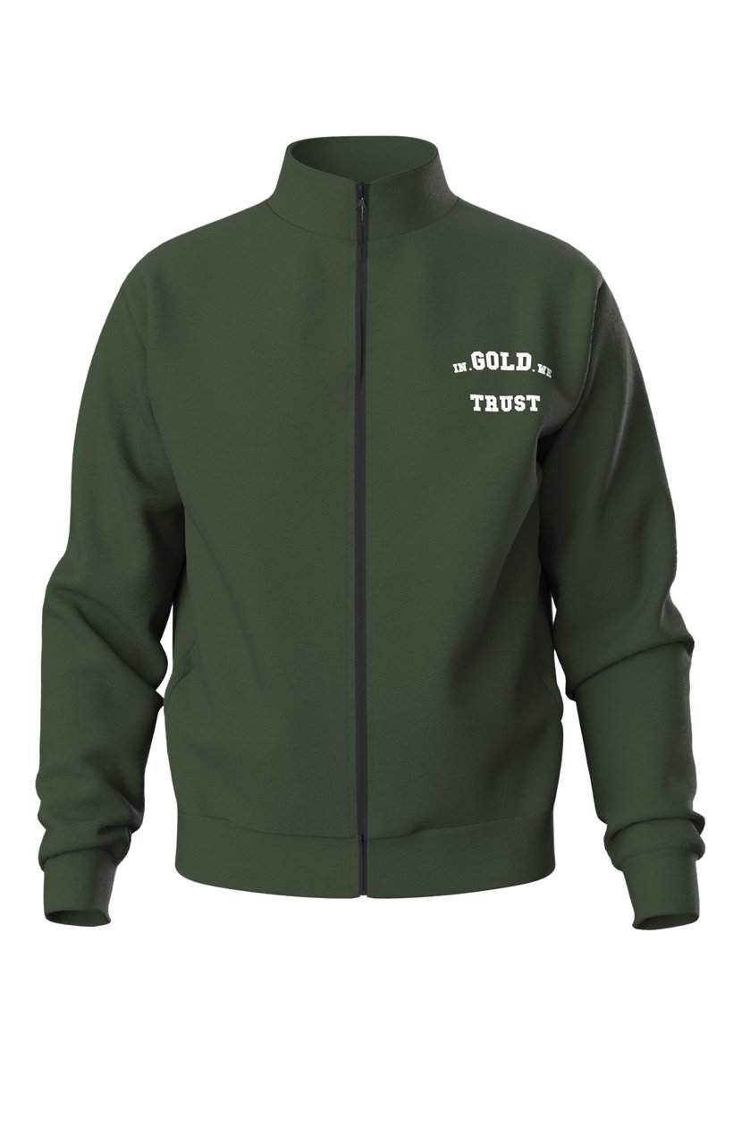 In Gold We Trust The Crocodile Forest Night Groen