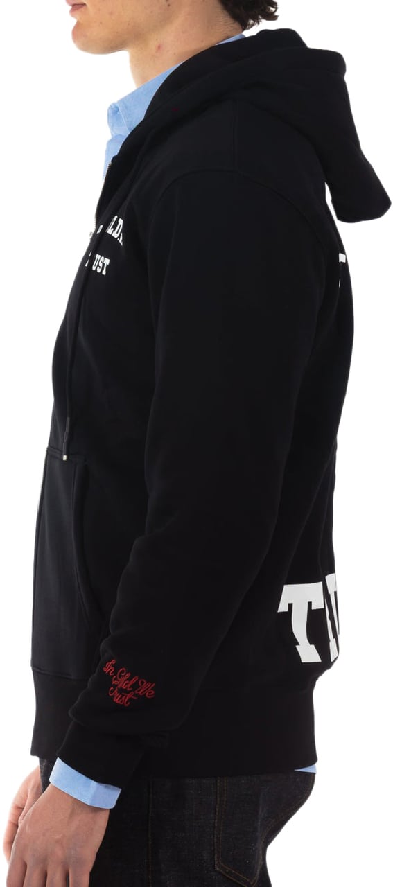 In Gold We Trust Notorious Zipper Black Zwart