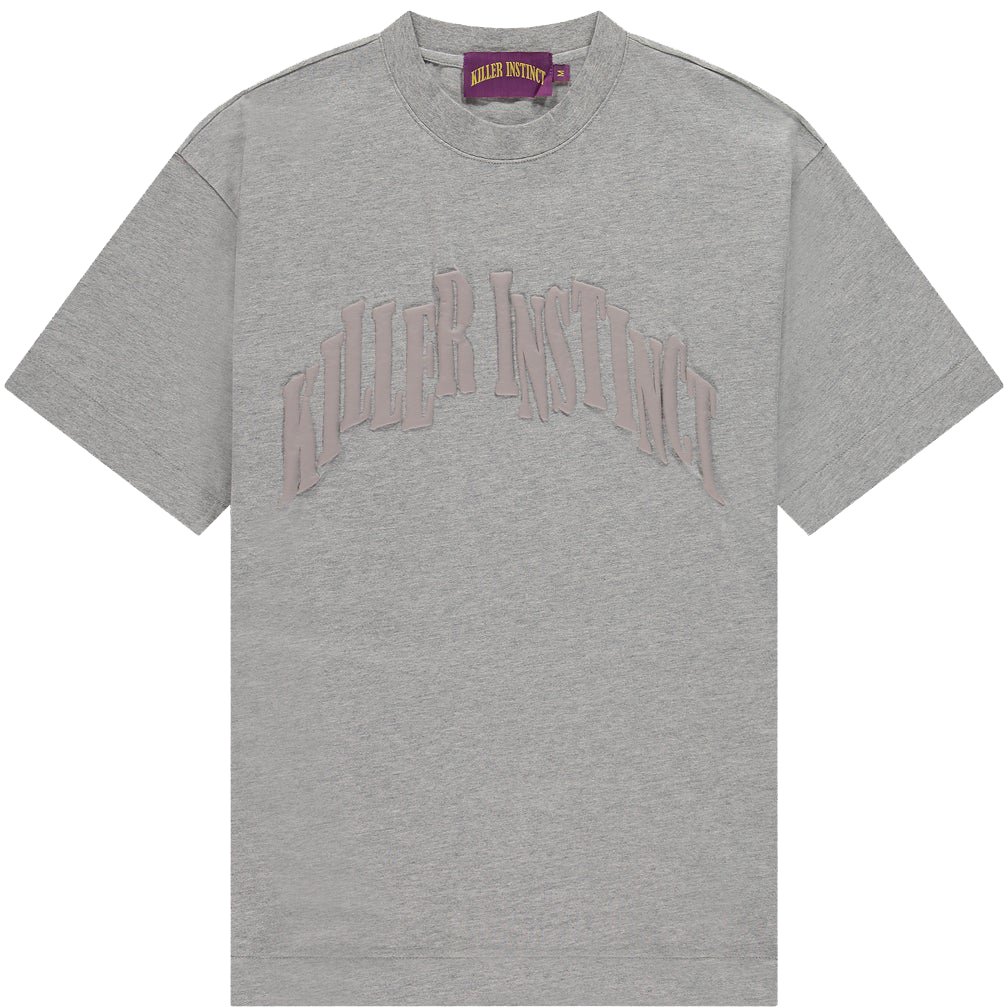In Gold We Trust Killer Bill T-shirt Grey Melange Grijs