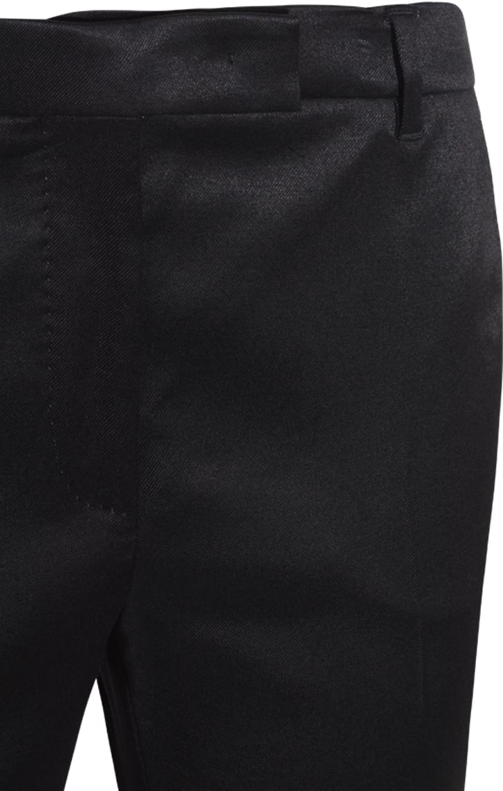 Incotex Black Cotton Pants Zwart