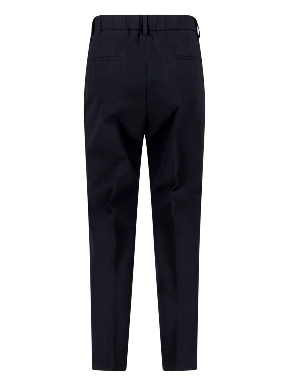 Incotex Silk Blend Trousers – Black Zwart