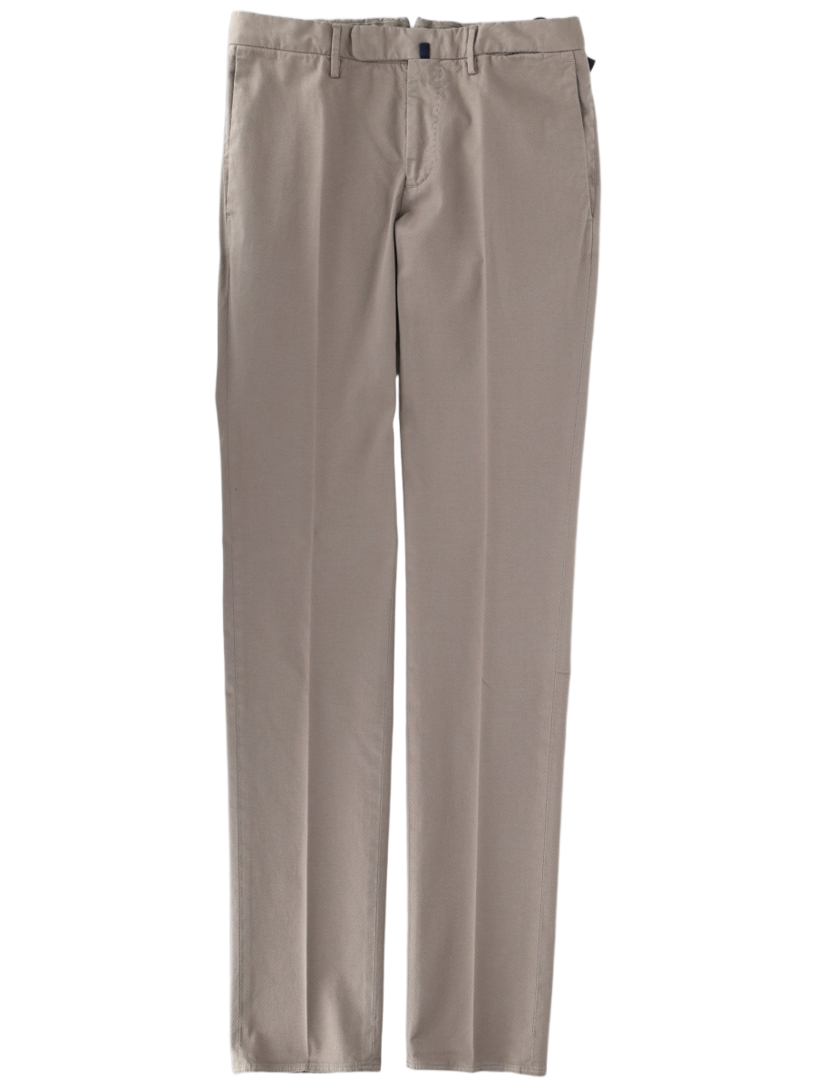 Incotex Straight-Leg Tailored Trousers With Smooth Fabric Finish Grijs
