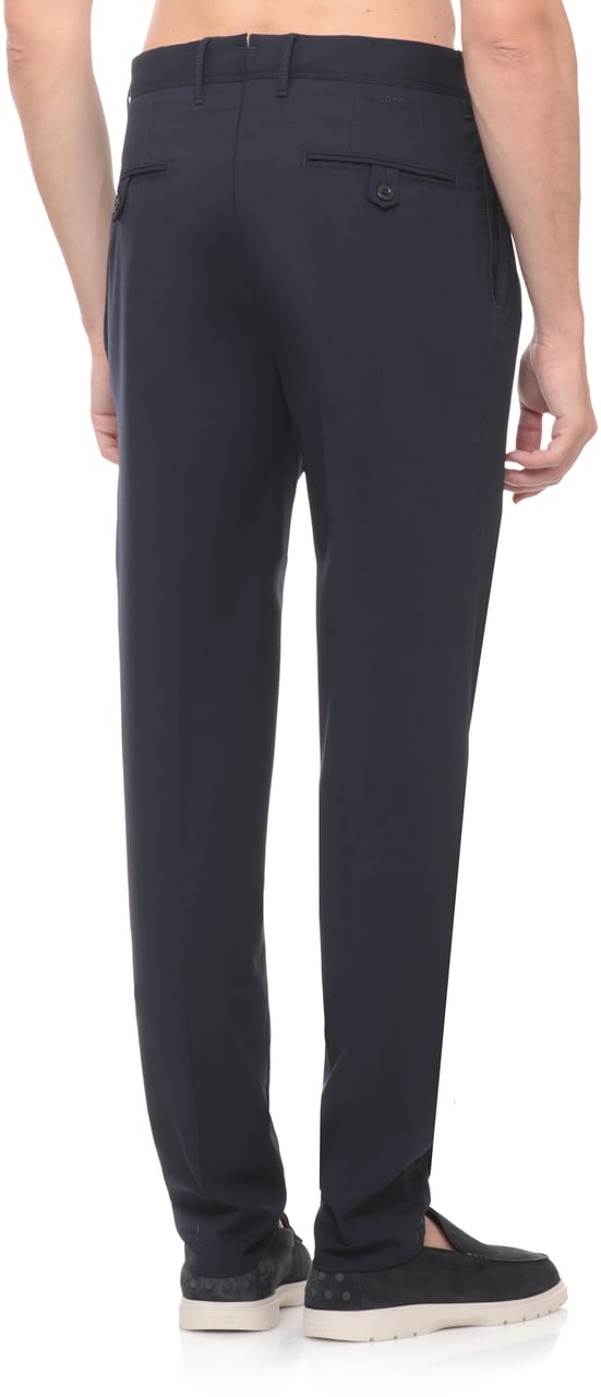 Incotex Trousers Blue Navy