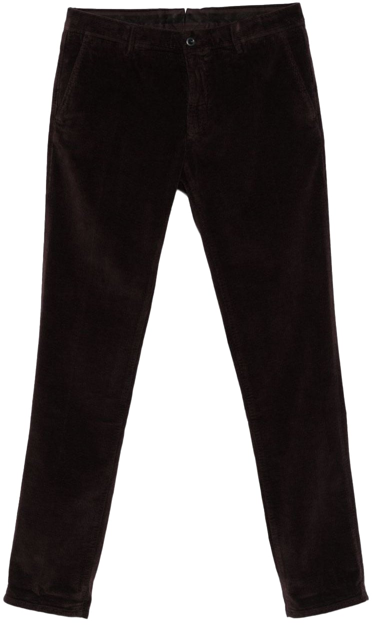Incotex Trousers Brown Bruin