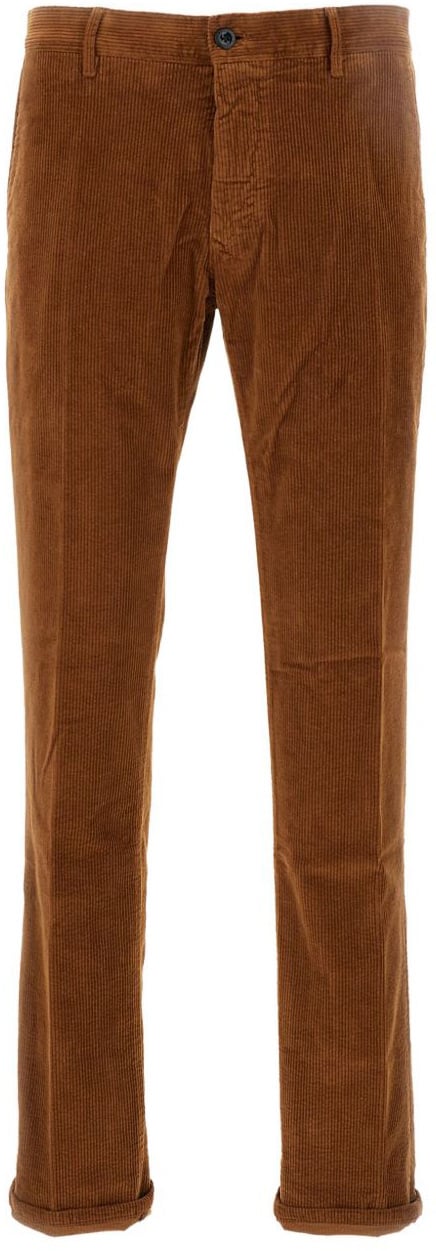 Incotex Trousers Brown Bruin