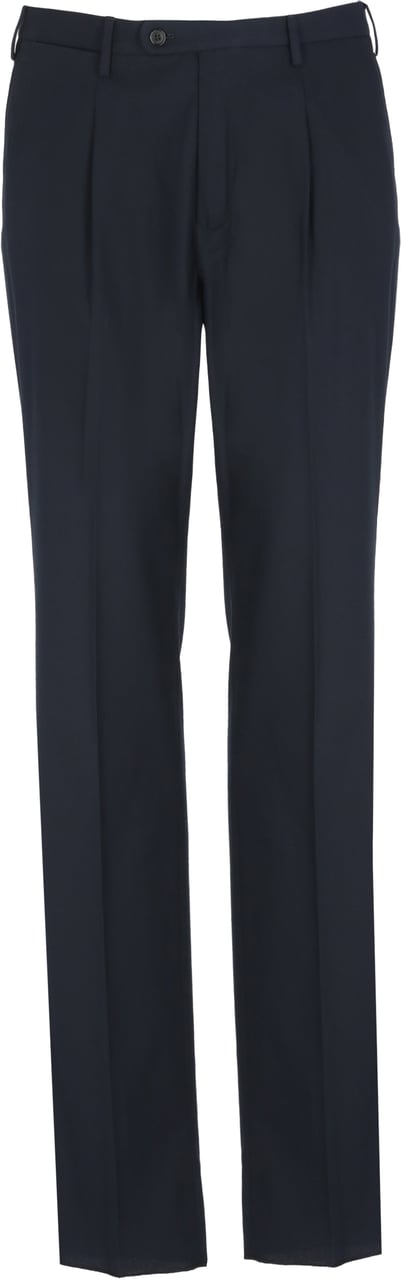 Incotex Trousers Blue Navy